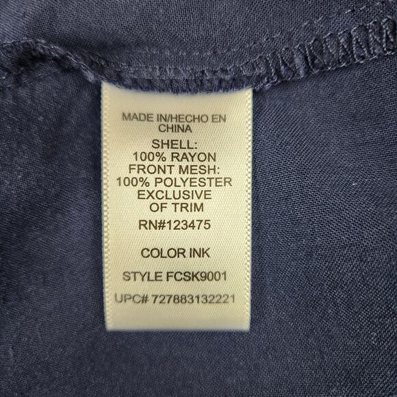 🌼UK Style French Connection Dress Size 4 Navy Blue Sleeveless Faux Sequins - Picture 8 of 14